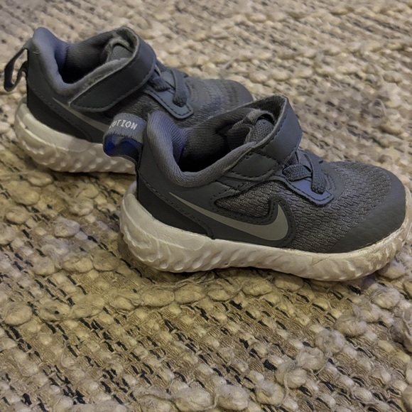 Nike Other - Nike Kids Gray Sneakers-size 3c